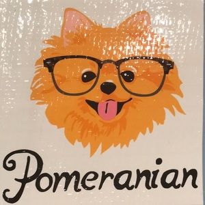 Pomeranian & Beagle L reusable tote bag dog lover
